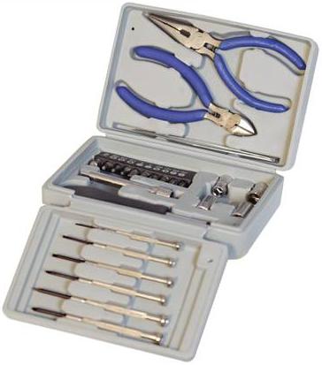 Silverline - 25PCE ELECTRONIC TOOL SET - 633876