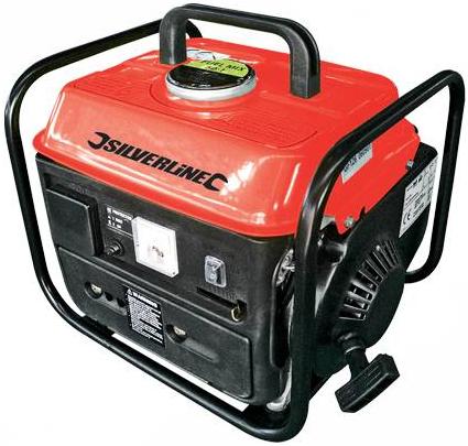 Silverline - 0.7 KVA GENERATOR (0.7 KVA) - 633933 - DISCONTINUED 