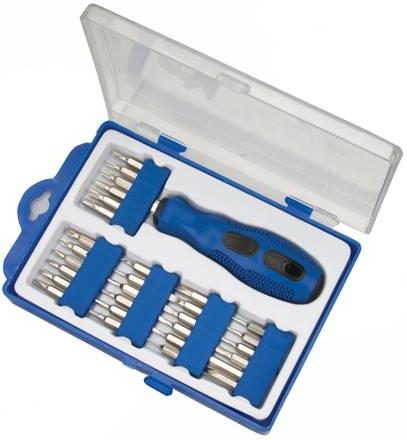 Silverline - 30PCE ASSORTED SCREWDRIVER SET (ASSORTED SCREWDRIVER SET) - 633956