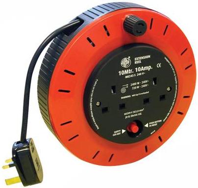 Silverline - 240V CABLE REEL (10 AMP 10M) - 633971