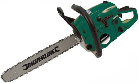 Silverline - PETROL CHAINSAW 52CC - 634009