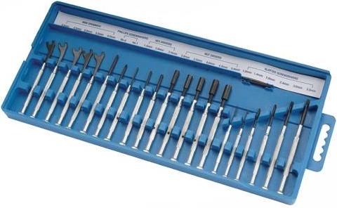 Silverline - 22PCE PRECISION SCREWDRIVER SET (22PCE) - 634012