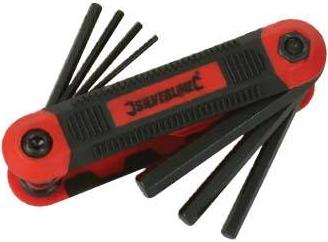 Silverline - EXPERT QUALITY 8PCE METRIX HEX KEY SET - 656597