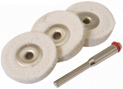 Silverline - 3PCE BUFFING WHEEL - 656616