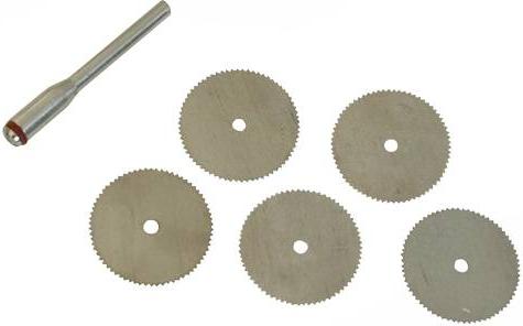 Silverline - 5 PCE STEEL CUTTING DISC KIT - 656628