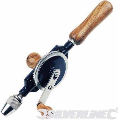 Silverline - DOUBLE PINION HAND DRILL - 675032