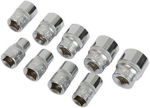 Silverline - 9PC SET 3/8INCH DRIVE METRIC SOCKETS - 675084