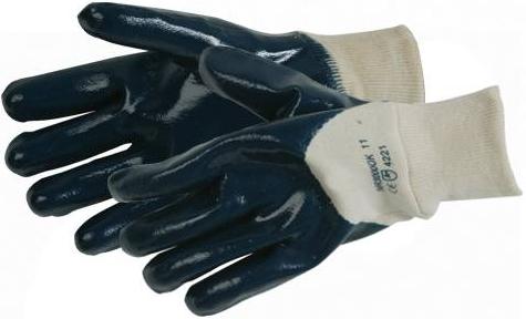 Silverline - NITRILE GLOVE OPEN BACK JERSEY LINED - 675145