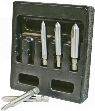 Silverline - DAMAGED SCREW REMOVERS SET - 675174