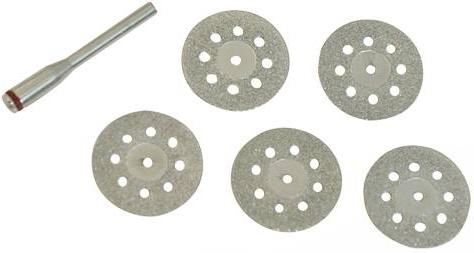 Silverline - 5 PCE VENTED DIAMOND CUTTING DISC KIT - 719813