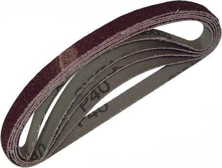 Silverline - 5PK SANDING BELTS 10X330MM 40 GRIT - 726614