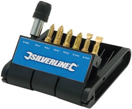 Silverline - 7PCE DIAMOND BIT-BANK - 749243