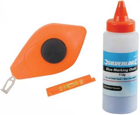 Silverline - 3PCE CHALK LINE SET - 763548