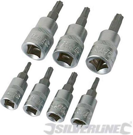 Silverline - 7PC SET TORX SOCKETS - 763566