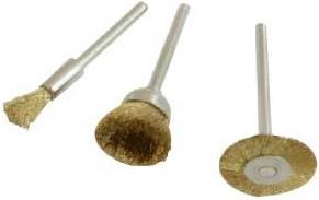 Silverline - 3PCE BRASS BRUSHES - 763601