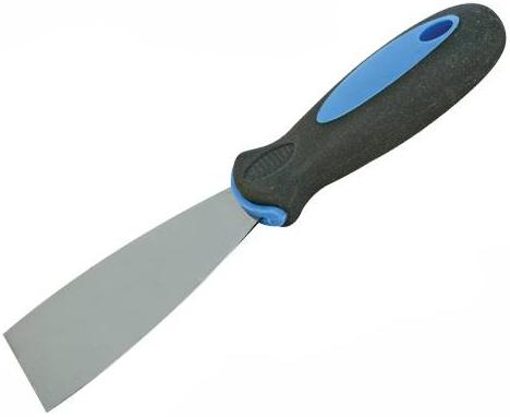 Silverline - 50MM SCRAPER SOFT GRIP HANDLE 0.6MM THICK - 580478