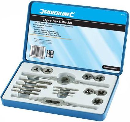 Silverline - 16PCE EXPERT TAP & DIE SET - 823533