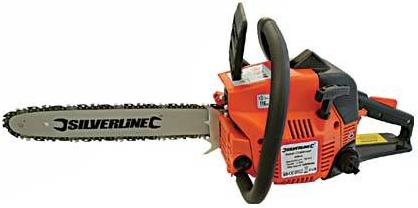 Silverline - HI-SPEC 36CC PETROL CHAINSAW - 868640