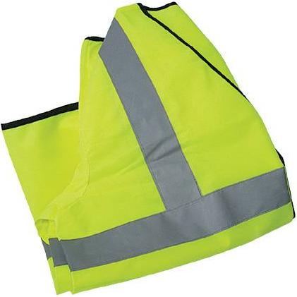 Silverline - HI-VIZ SLEEVED WAISTCOAT CLASS 3 (LARGE) - 868666