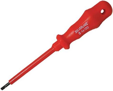 Silverline - SLOTTED INSULATED SCREWDRIVER 5X125MM - 675173