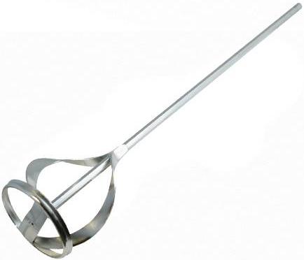 Silverline - CHROME MIXING PADDLES 80X430MM - 675185