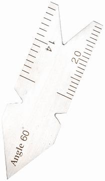 Silverline - CENTRE GAUGE (METRIC) - 868898