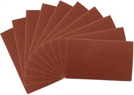 Silverline - 10PK SANDING SHEETS 80 GRIT - 868906