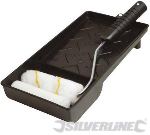 Silverline - 100MM MINI ROLLER & TRAY SET - 947598