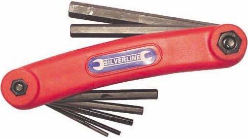 Silverline - 7PCE METRIC JACK KNIFE HEX KEY SET - 50910