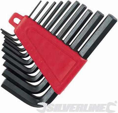 Silverline - 7PCE BALL END HEX KEYS IN STORAGE CLIP SET - HK12