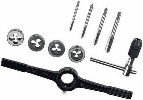 Silverline - 10PCE TAP & DIE SET - MS53