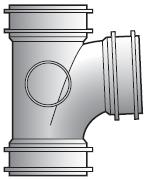 110mm Solvent Soil Branch 135deg - SS211-OG