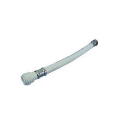 Speedfit Flexi Hose 300mm White PVC 15mm x 1/2" - 246405