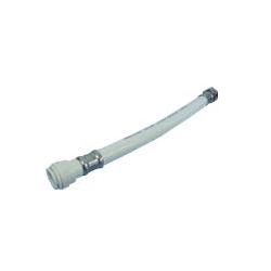 Speedfit Flexi Hose 500mm White PVC 15mm x 3/4" - 246409