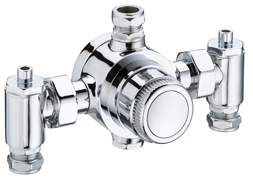 SIRRUS - 22mm and 15mm TMV3 thermostatic blending valve - TS4753E - DISCONTINUED