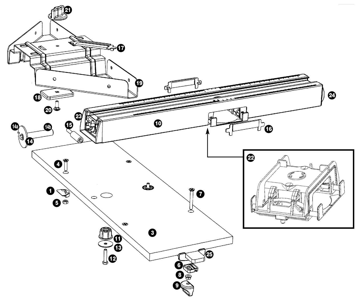 Triton Biscuit Joiner Adaptor Kit BJA250