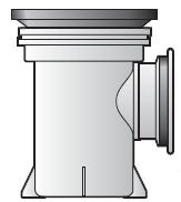 110mm Underground Drainage Bottle Gulley including Polypropylene Grid - D510