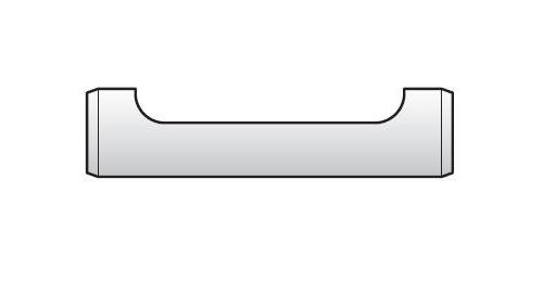 110mm Underground Drainage Channel Access Pipe Plain End 1.5m - D870