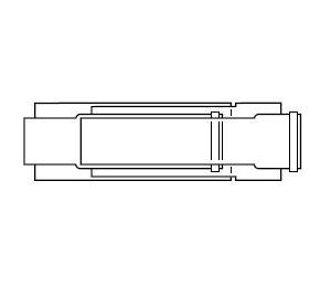 Vaillant 100mm Telescopic Flue Extention (440-690mm) - 303906