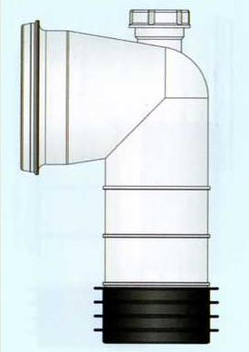 VIVA - 90 Degree Pan Connector with BOSS - PP0005/A - DISCONTINUED