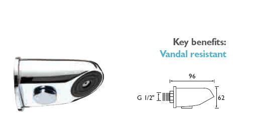 SIRRUS - Non-Adjustable Vandal Resistant - VR1000
