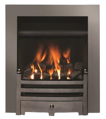 Valor Bauhaus Airflame Remote Black Nickel - 0505751