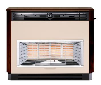 Valor Brava Radiant Gas Fire Fireslide Mahogany - 0534831 - DISCONTINUED 