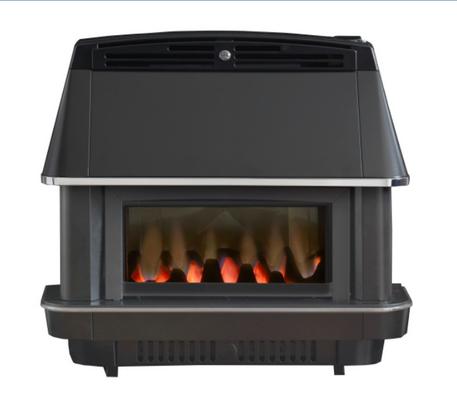 Valor Valentia Balanced Flue Gas Fire Black/Chrome - 0547401 