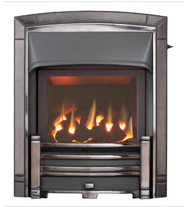 Valor Masquerade Full Depth Homeflame Black Nickel - 0596112