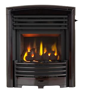 Valor Petrus HE Inset Gas Fire Black Chrome - 05961E1