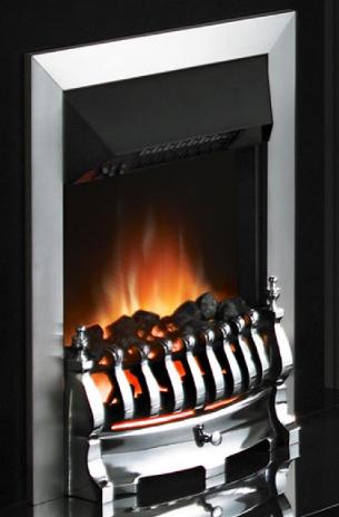 Valor Blenheim Electric Fire - Chrome - 143211CP - DISCONTINUED 