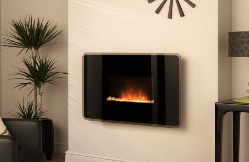 Valor Metropolis Electric Fire - Black - 143264