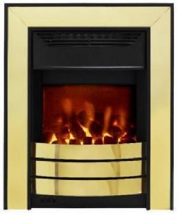 Valor Dimension Nano Electric Fire - Brass - 143273BS - DISCONTINUED 