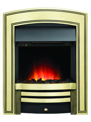 Valor Knightsbridge Electric Fire - Brass - 143280BS